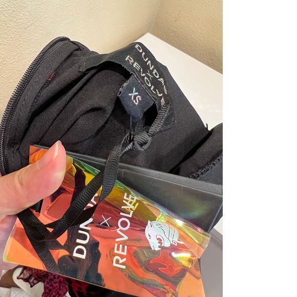 NEW Size XS DUNDAS x REVOLVE Hendrix Top in Two Tone Leopard REVOLVE MSRP $248 - Picture 9 of 9